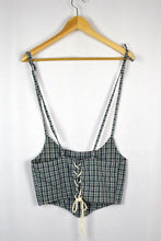 Load image into Gallery viewer, Reworked Ralph Lauren Corset Style Top