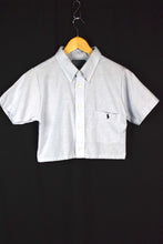 Load image into Gallery viewer, Reworked Ralph Lauren Brand Crop Top