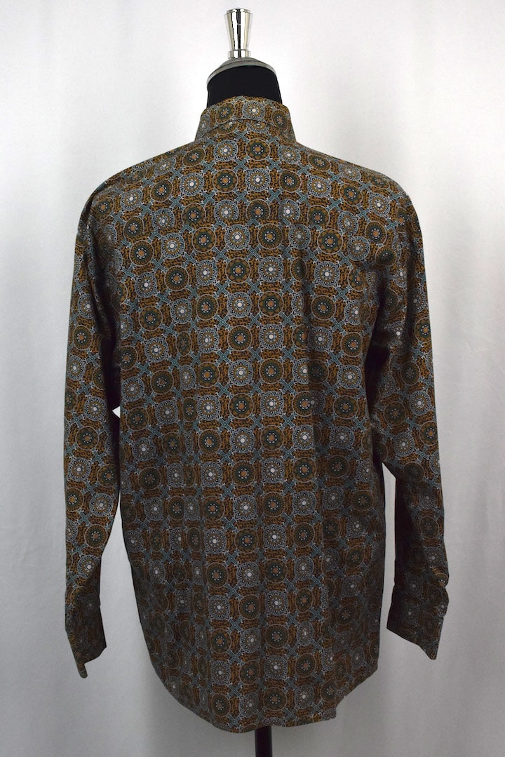 Natural Issue Brand Abstract Print Shirt
