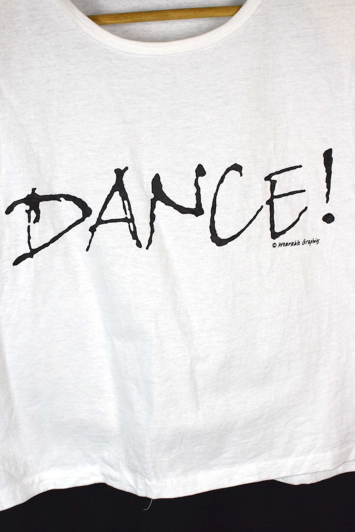 80s/90s Cropped Dance T-shirt