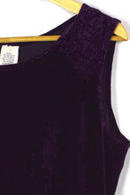 Load image into Gallery viewer, 80s/90s Velvet Dress