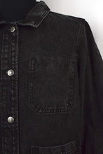 Load image into Gallery viewer, Black Denim Jacket