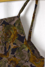 Load image into Gallery viewer, Reworked Black Tie Up Top