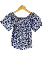 Load image into Gallery viewer, Reworked Paint Splatter Print Top