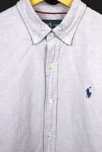 Load image into Gallery viewer, Reworked Ralph Lauren Brand Crop Top