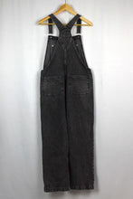 Load image into Gallery viewer, Black long Denim Overalls
