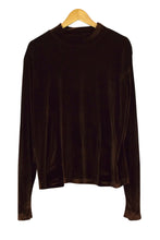 Load image into Gallery viewer, Brown Velvet Top