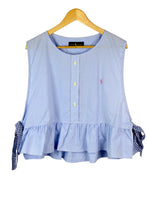 Load image into Gallery viewer, Reworked Ralph Lauren Brand Baby Doll Top
