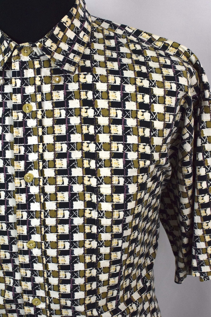 Abstract Print Shirt