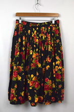 Load image into Gallery viewer, Reworked Black Pleated Skirt
