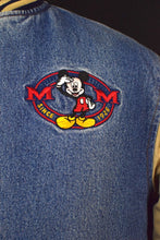 Load image into Gallery viewer, 90s Mickey Mouse Print Denim Jacket