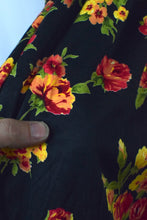 Load image into Gallery viewer, Reworked Black Pleated Skirt