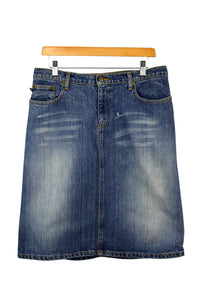 Ralph Lauren Brand Denim Skirt