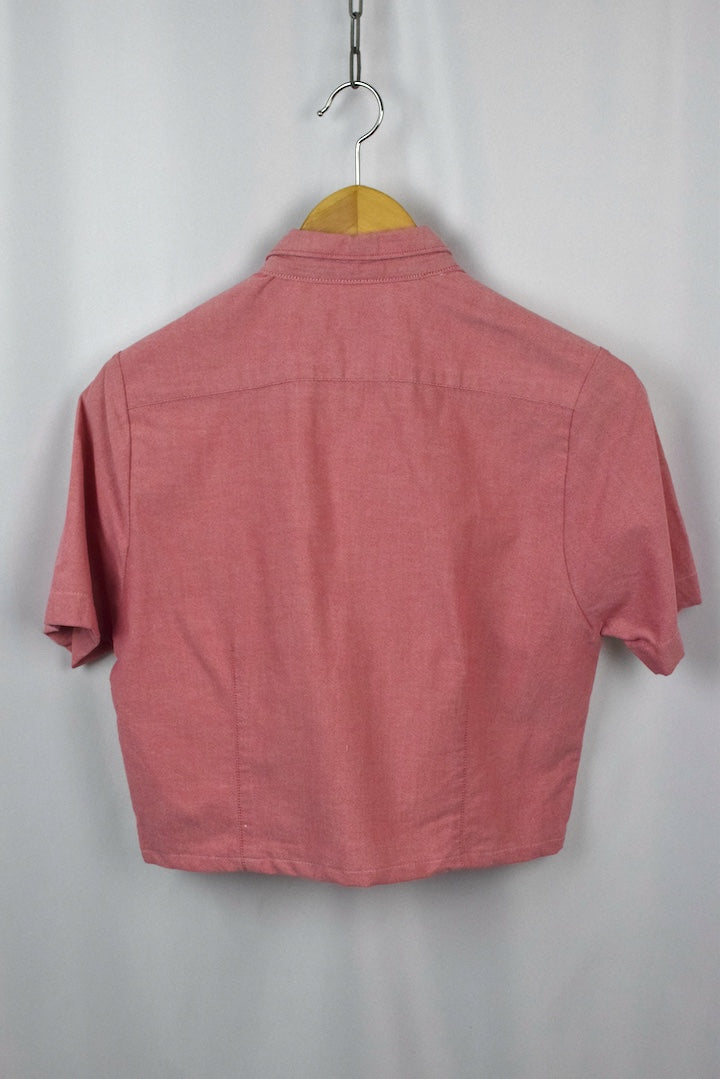 Reworked Ralph Lauren Brand Crop Top