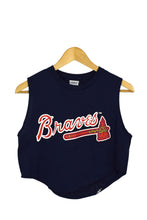 Load image into Gallery viewer, Reworked Atlanta Braves MLB Crop T-shirt