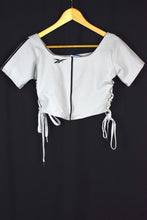 Load image into Gallery viewer, Reworked Reebok Brand Crop Top