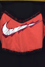 Load image into Gallery viewer, Reworked Nike Brand Crop Top