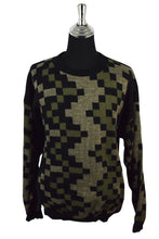 Load image into Gallery viewer, 80s/90s Checkered Knitted Jumper

