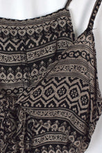 Load image into Gallery viewer, Reworked Abstract Print Tie Up Top