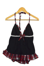 Load image into Gallery viewer, Reworked Halterneck Babydoll Top