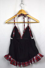 Load image into Gallery viewer, Reworked Halterneck Babydoll Top