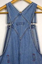Load image into Gallery viewer, Floral Detailed Denim Overalls
