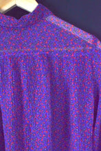 Load image into Gallery viewer, Reworked Sheer Floral Print Blouse