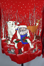 Load image into Gallery viewer, Santa's Animals Sweatshirt