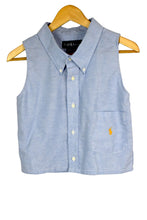 Load image into Gallery viewer, Reworked Cropped Ralph Lauren Brand Top