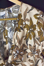 Load image into Gallery viewer, Reworked Floral Print Tie Up Top