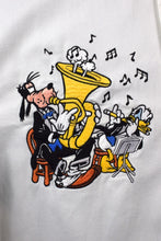 Load image into Gallery viewer, 90s Mickey Mouse Orchestra Print Denim Shirt
