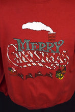 Load image into Gallery viewer, 80s/90s Merry Christmas Sweatshirt