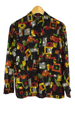 Load image into Gallery viewer, Black Sheer Blouse