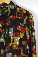 Load image into Gallery viewer, Black Sheer Blouse