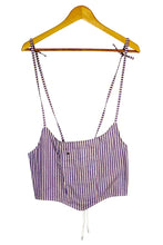 Load image into Gallery viewer, Reworked Tommy Hilfiger Brand Corset Style Top
