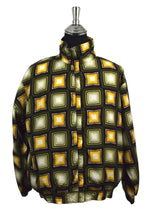 Load image into Gallery viewer, Square Print Spray Jacket