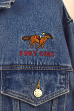 Load image into Gallery viewer, Fort Erie Racing Denim Jacket