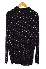 Load image into Gallery viewer, White Polka Dot Print Top