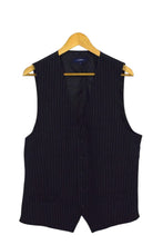 Load image into Gallery viewer, Navy Striped Waistcoat