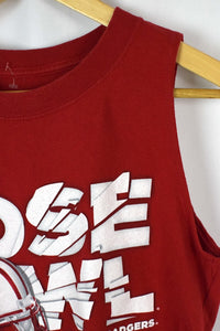 2012 Reworked Wisconsin Badgers NCAA Crop T-shirt