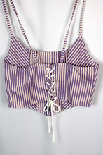 Load image into Gallery viewer, Reworked Tommy Hilfiger Brand Corset Style Top