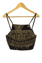 Load image into Gallery viewer, Reworked Floral Print Tie Up Top