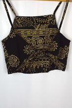 Load image into Gallery viewer, Reworked Floral Print Tie Up Top