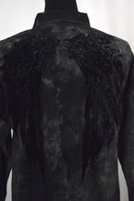 Load image into Gallery viewer, Y2K Black and Grey Detailed Shirt