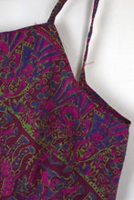 Load image into Gallery viewer, Reworked Print Tie Up Top