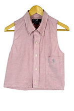 Load image into Gallery viewer, Reworked Ralph Lauren Brand Crop Blouse