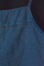 Load image into Gallery viewer, Reworked Denim Crop Top