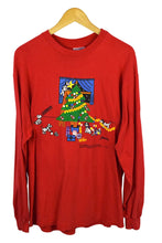 Load image into Gallery viewer, 1992 Doggy Christmas Long sleeve T-shirt