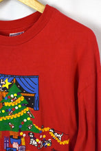 Load image into Gallery viewer, 1992 Doggy Christmas Long sleeve T-shirt