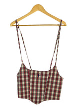 Load image into Gallery viewer, Reworked Ralph Lauren Brand Corset Style Top